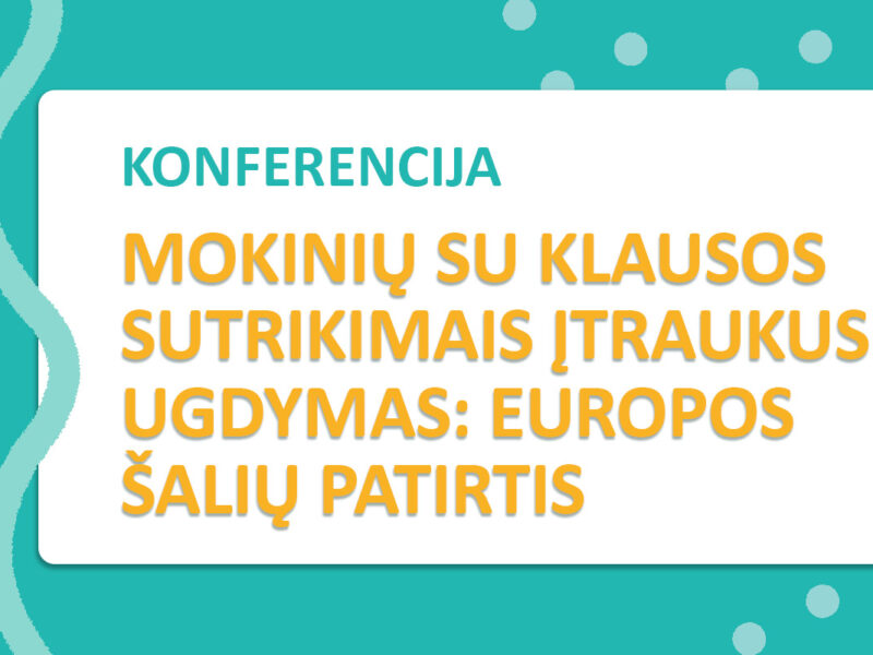 Kviečiame į konferenciją