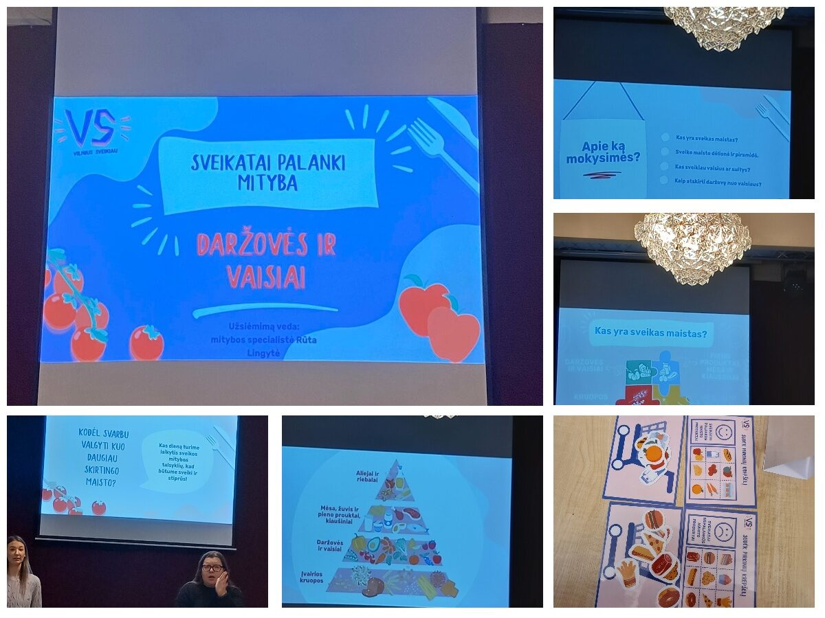 Prevencinė pamokėlė „Sveika mityba“