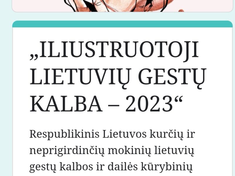 Iliustruotoji LGK – 2023