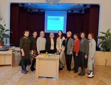 Logopedės ekspertės R. Kirvėlienės paskaita švietimo pagalbos specialistams