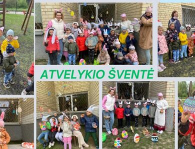 VAIKUS APLANKĖ VELYKŲ KIŠKUTIS IR VELYKĖ!