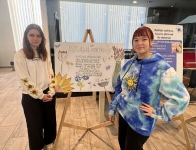 LKNUC gimnazistai dalyvavo parodoje ,, Vaikai kovoja su klimato kaita”