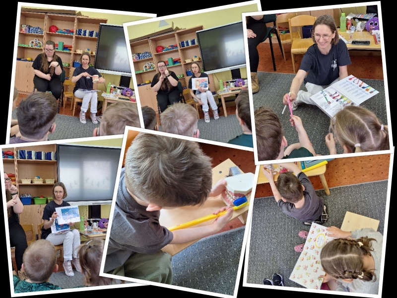 Ikimokyklinių grupių vaikai dalyvavo „Burnos ir dantų priežiūros“ programoje