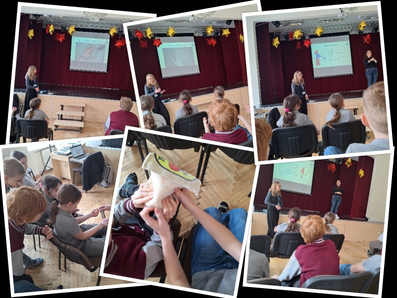 Prevencinis užsiėmimas pradinių klasių mokiniams