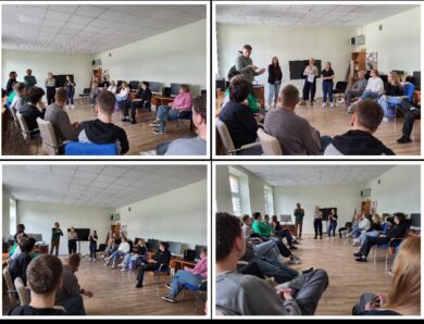 II, IV gimnazijų klasės mokinių pažintis su ViKo gestų kalbos vertėjų specialybe