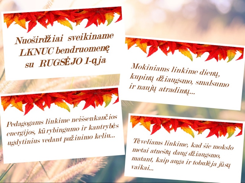 Mokslo ir žinių diena LKNUC