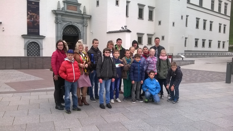 Mokinių išvyka į parodą ir Valdovų rūmus